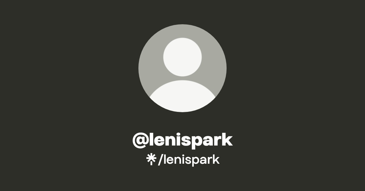 @lenispark | Linktree