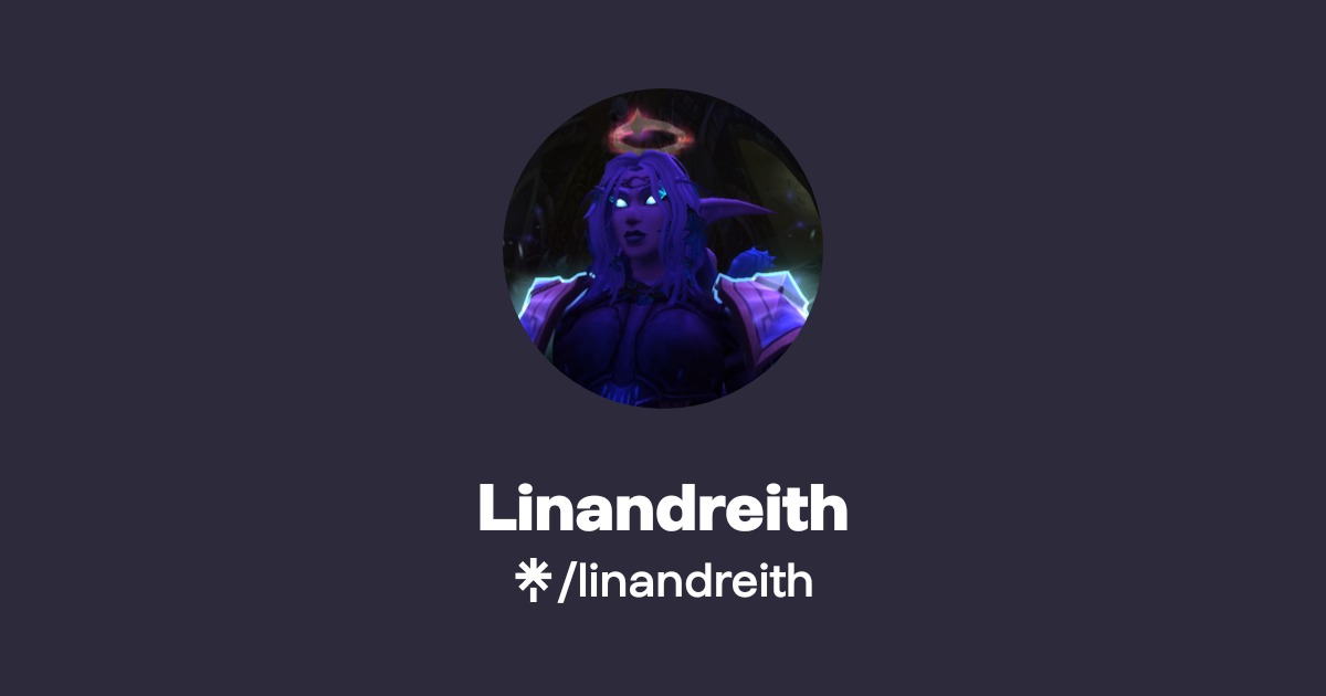 Linandreith Official: Instagram, X, Twitch, Twitter | Linktree