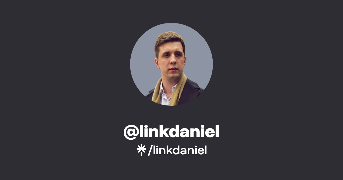 linkdaniel | Instagram | Linktree