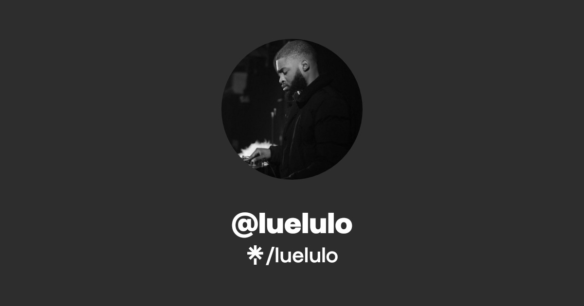 luelulo | Instagram | Linktree