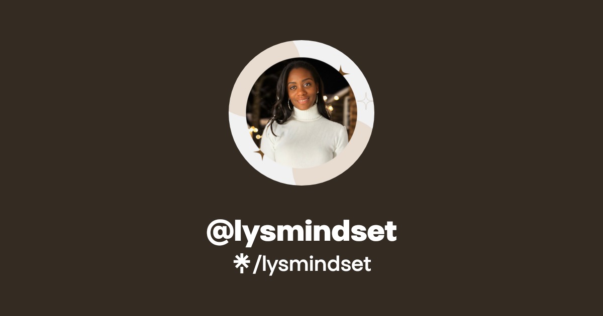 @lysmindset | Linktree