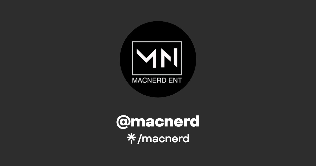 macnerd | Twitter | Linktree