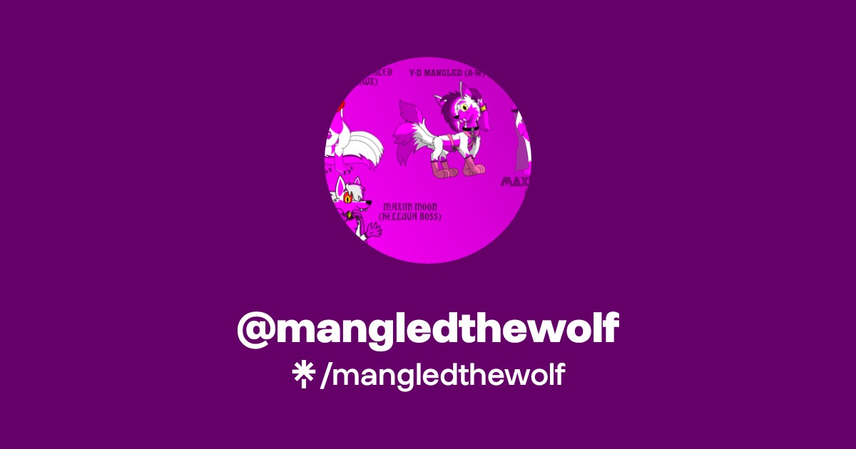 mangledthewolf | Instagram | Linktree