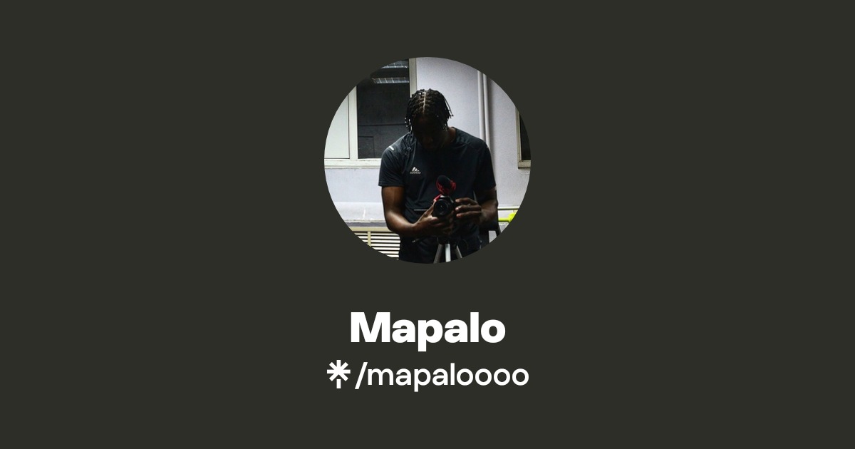 Mapulo Mapalo | Instagram, X | Linktree