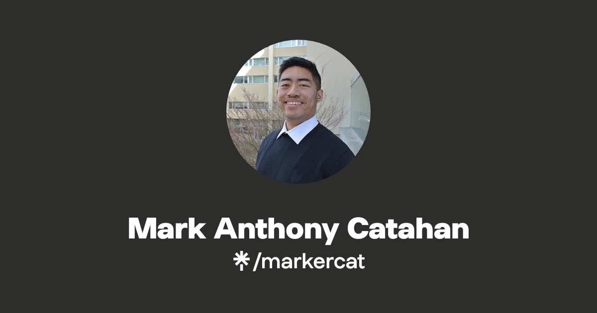 Mark Anthony Catahan | Instagram, TikTok | Linktree
