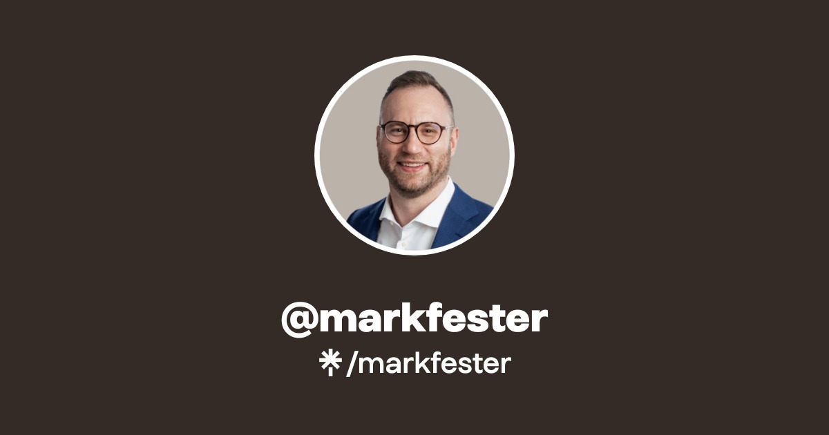 @markfester | Linktree