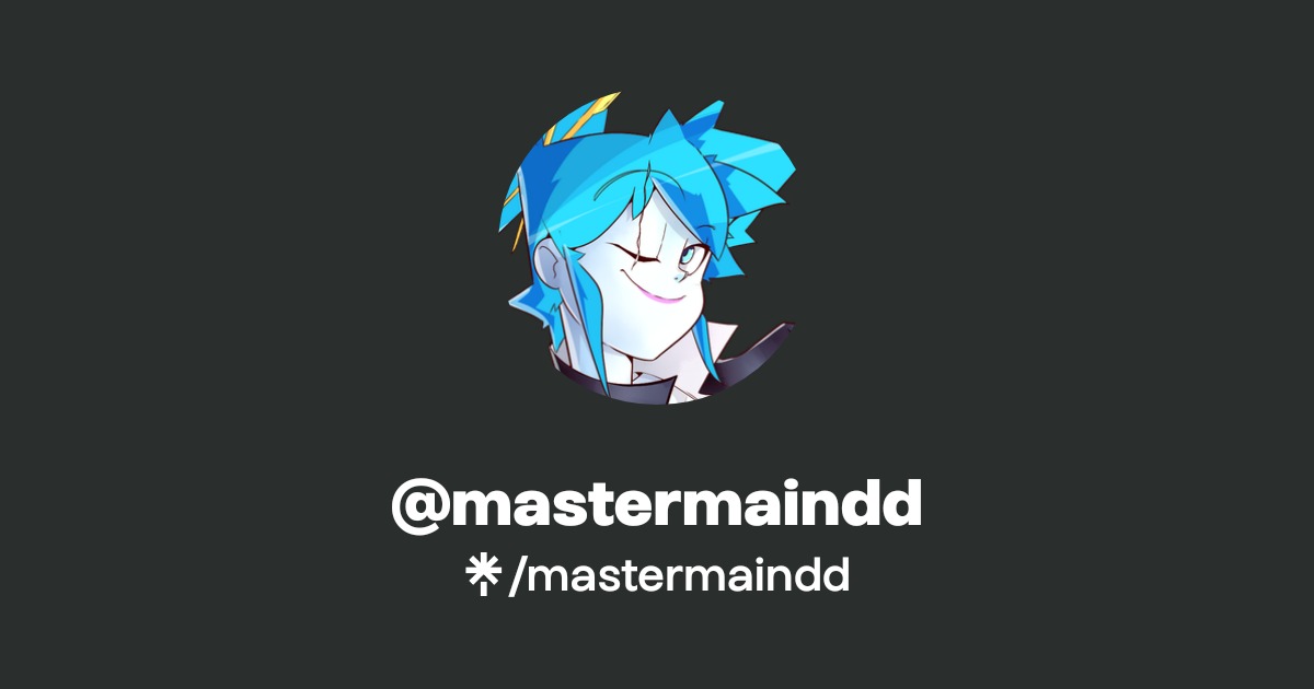 Masterm Twitter mastermaindd | Twitter, Instagram, Facebook | Linktree