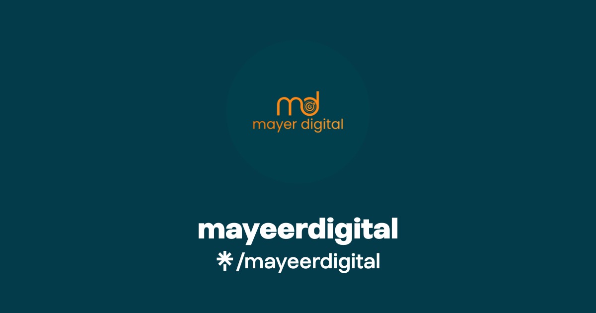 mayeerdigital | Instagram | Linktree