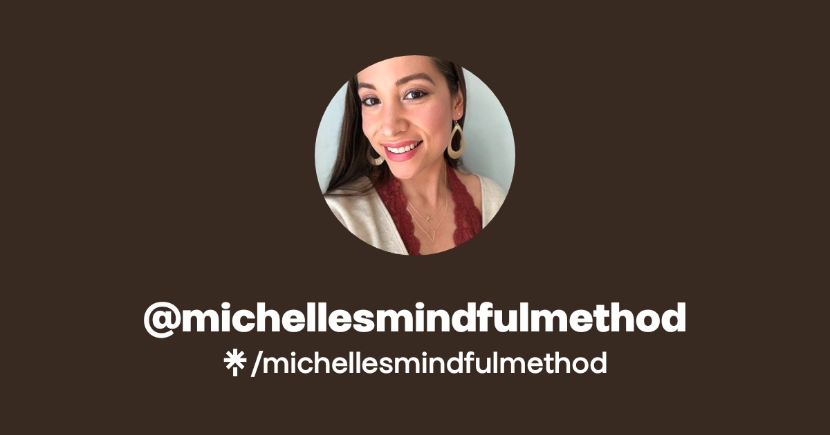 @michellesmindfulmethod | Linktree