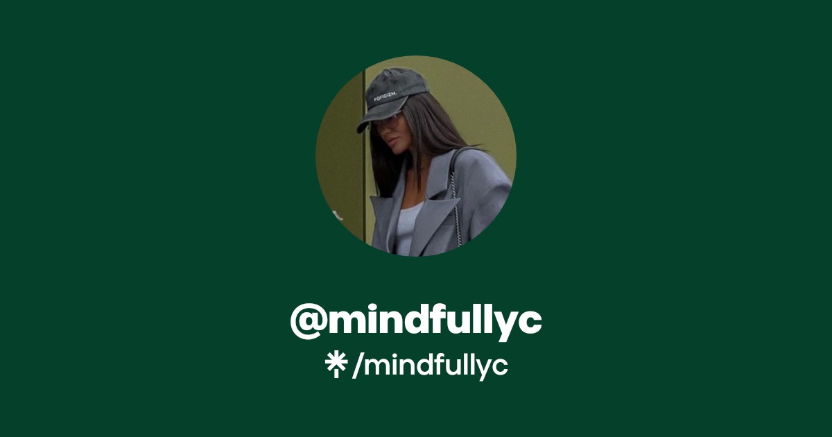 @mindfullyc | Linktree