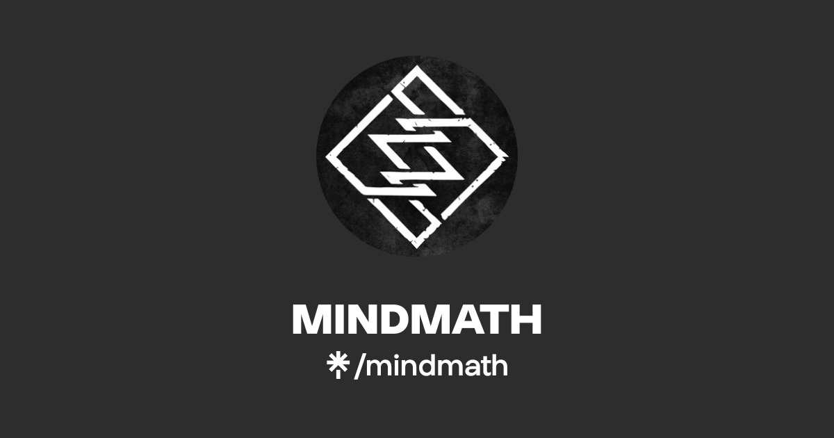 Mind Math Logo MINDMATH | Instagram, Facebook | Linktree