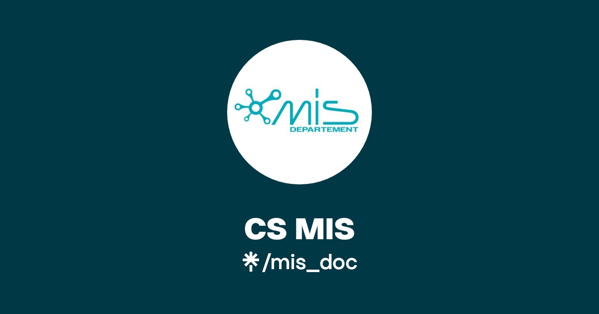 CS MIS | Linktree