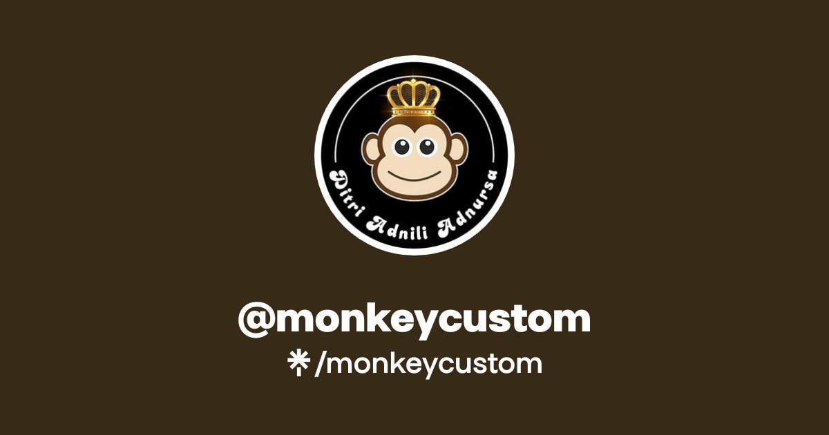 monkeycustom | Facebook | Linktree