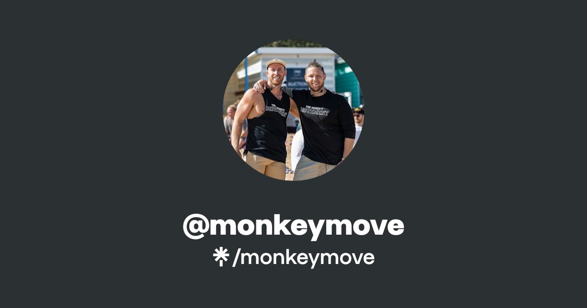 monkeymove | Instagram | Linktree