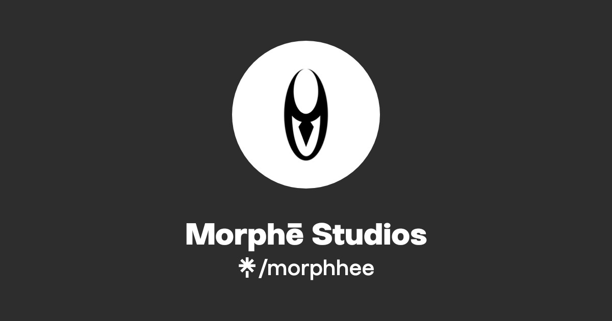 Morphē Studios | Instagram, TikTok | Linktree
