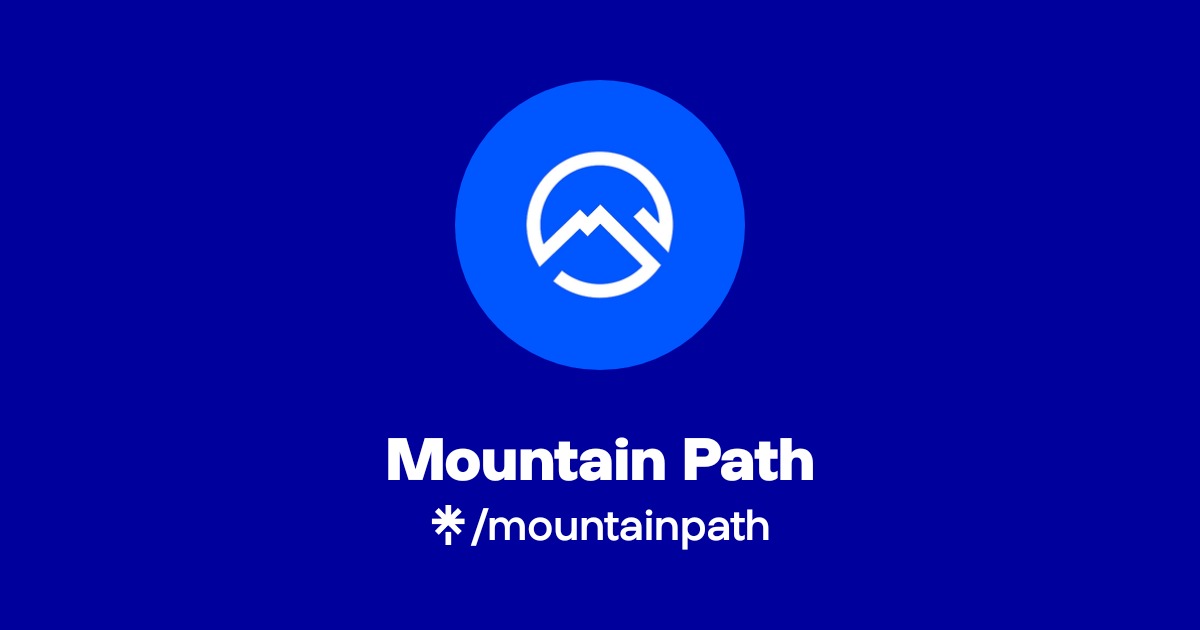 Mountain Path | Instagram, Facebook | Linktree