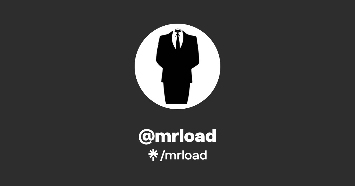 Mr Loading mrload Official: Twitter | Linktree