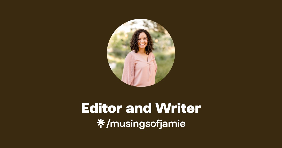 Editor and Writer | Linktree