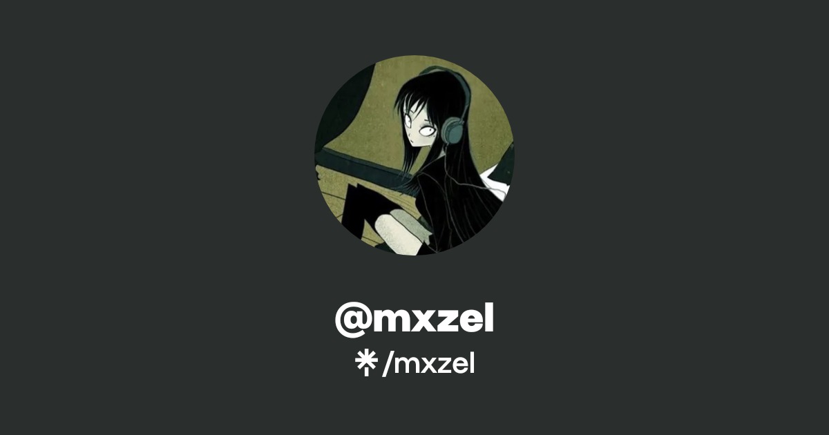mxzel - Listen on Spotify - Linktree