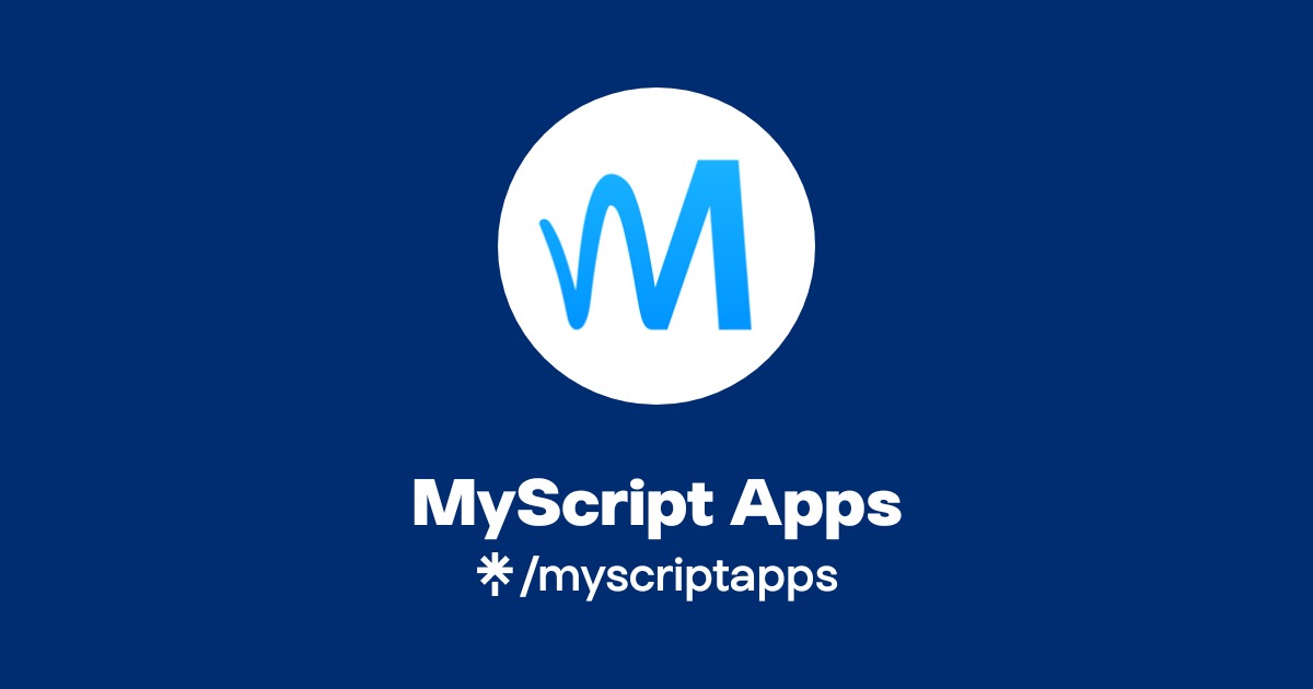 MyScript Apps | Instagram, TikTok | Linktree