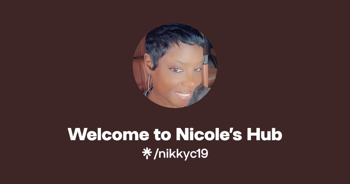 nikkyc19 | TikTok | Linktree
