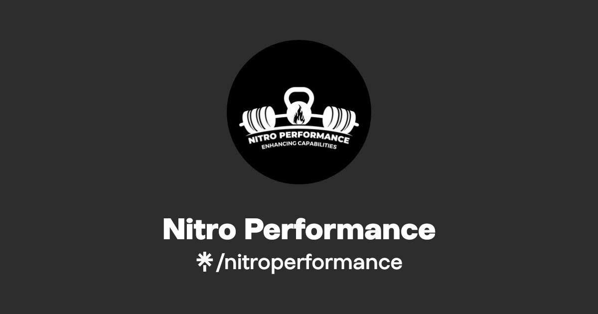 Nitro Performance | Linktree