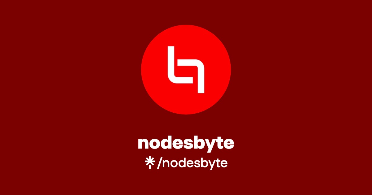nodesbyte Official: Instagram | Linktree