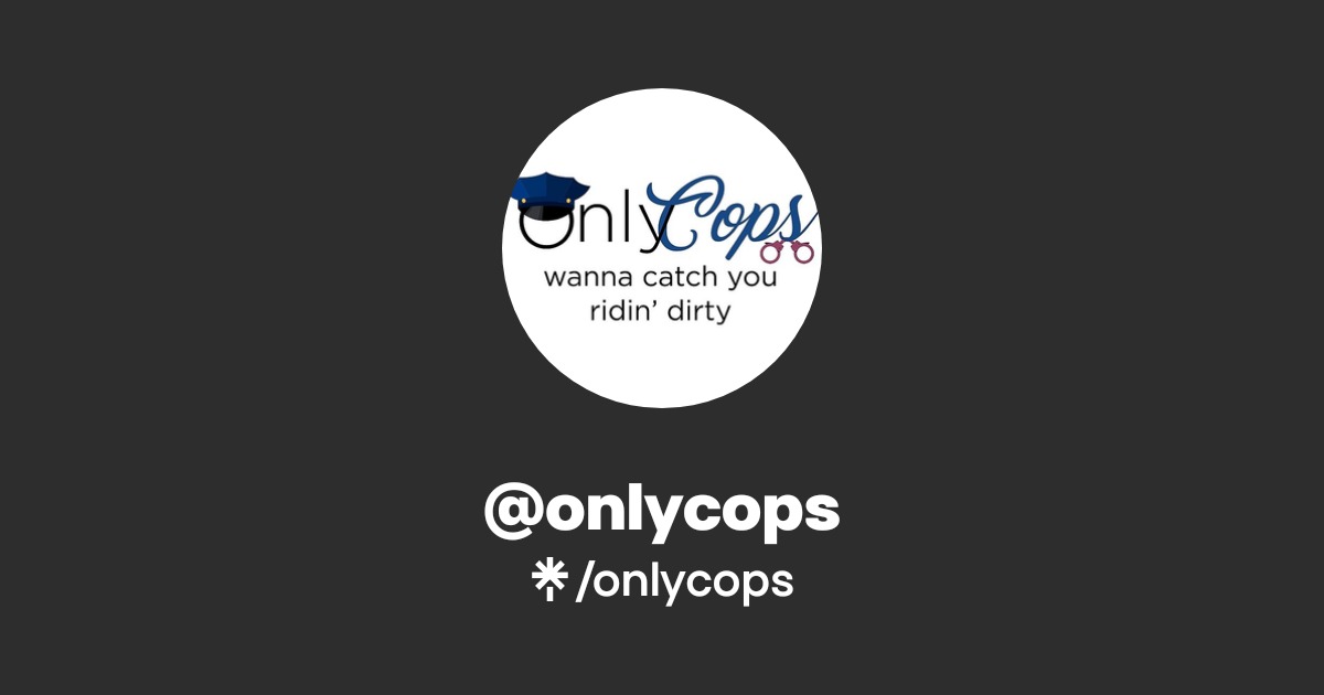 Only Cops onlycops Official: TikTok, Instagram, Facebook | Linktree