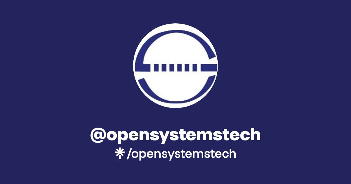 opensystemstech | Instagram, Facebook, TikTok | Linktree