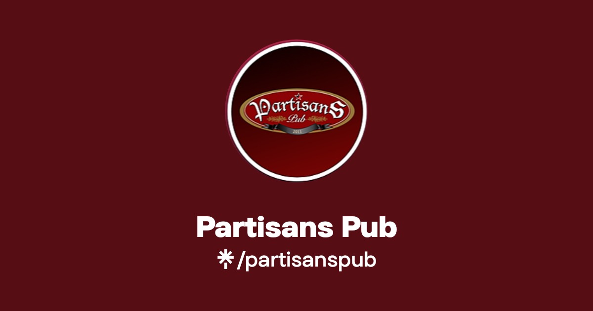 Partisans Logo Partisans Pub | Twitter, Facebook | Linktree