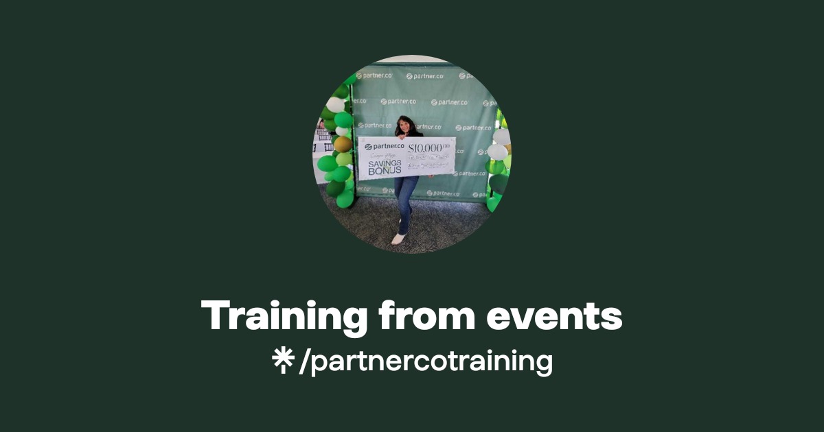 Training from events | Linktree