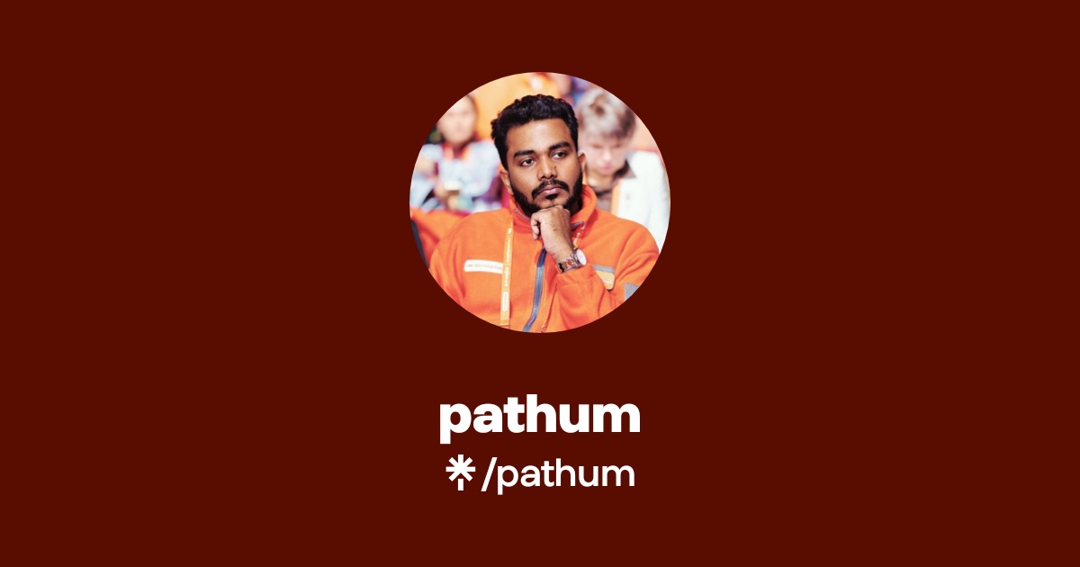 Pathu Insta pathum Official: Instagram, Facebook | Linktree