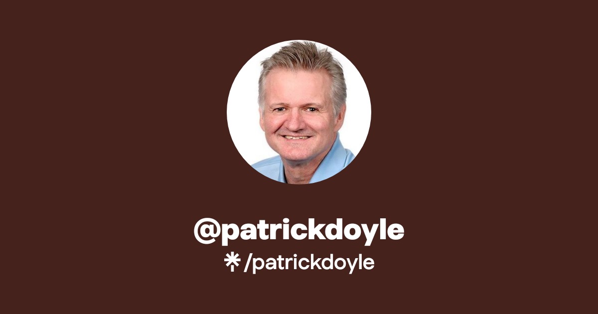 patrickdoyle | Facebook | Linktree