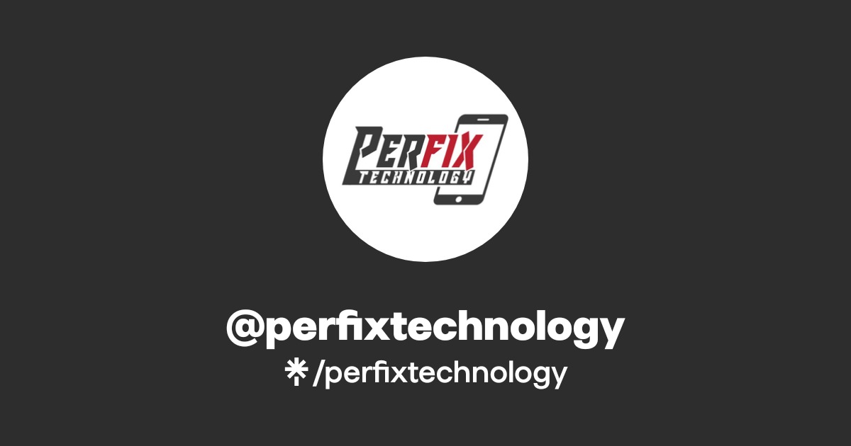 @perfixtechnology | Linktree
