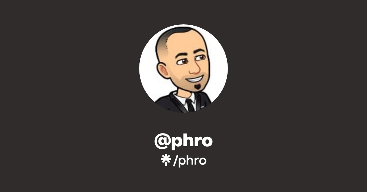 Phro phro | Instagram | Linktree