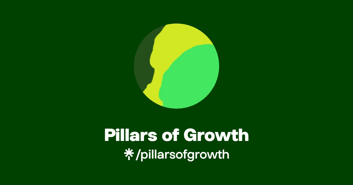 Pillars of Growth Official: TikTok, Instagram, Facebook | Linktree
