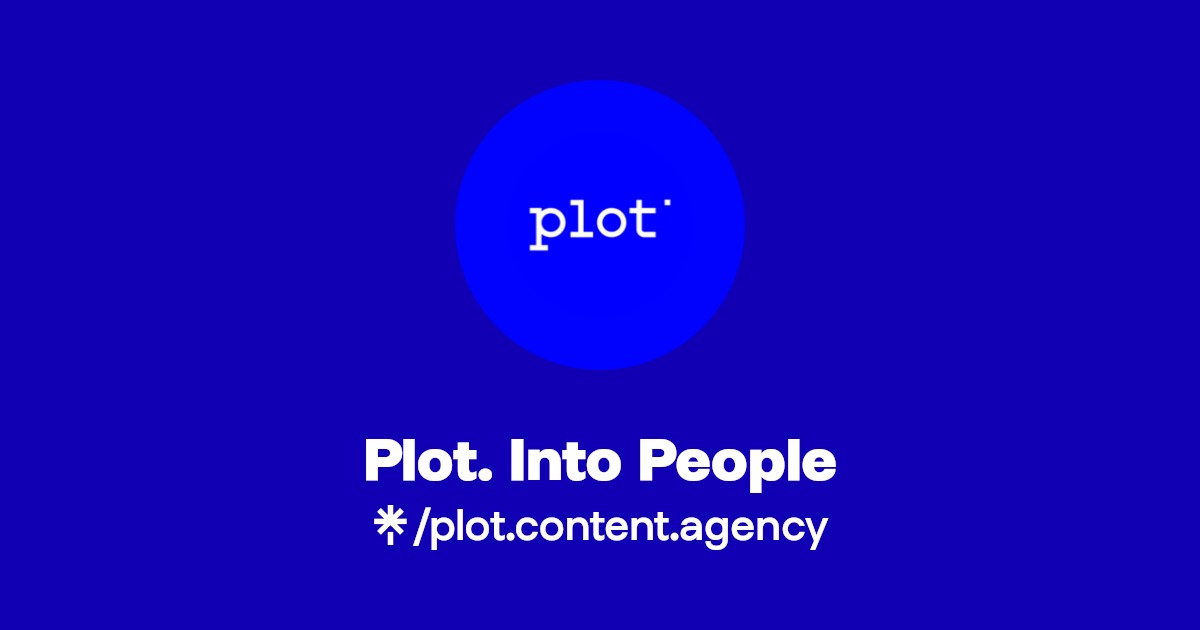 Plot. Into People - Listen on Spotify - Linktree