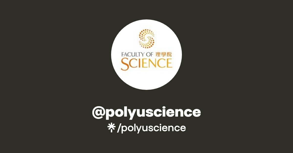 polyuscience | Instagram, Facebook | Linktree