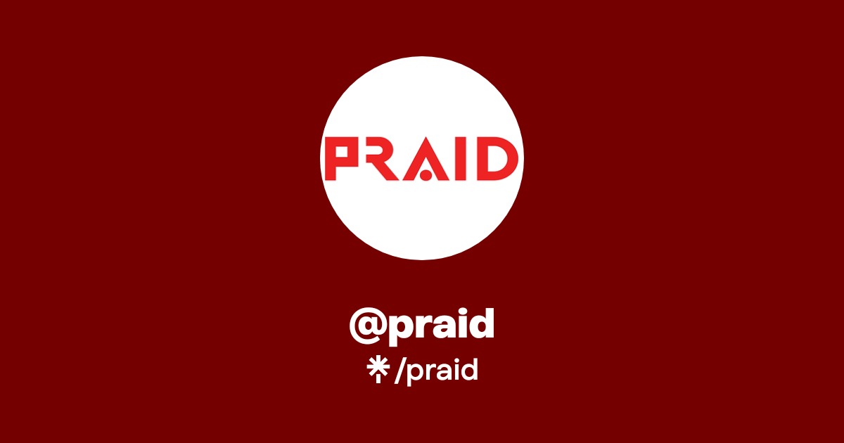 praid | Twitter, Facebook | Linktree