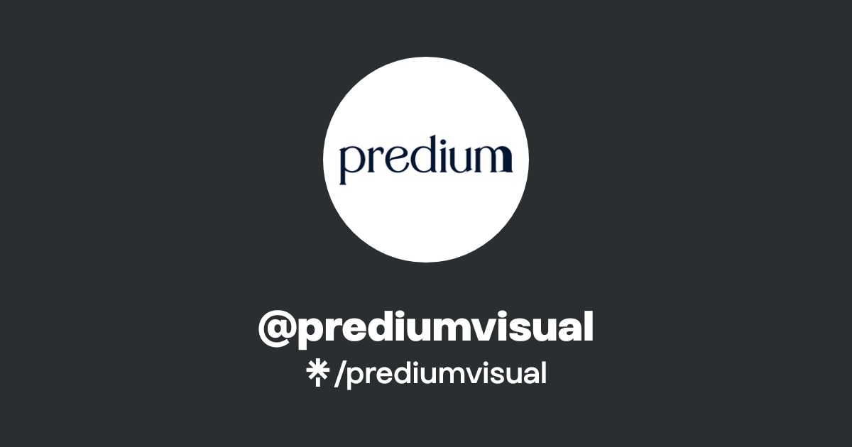 Predium prediumvisual | Instagram | Linktree
