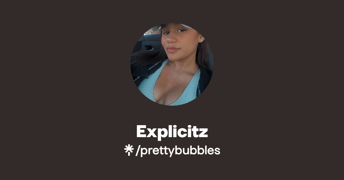 Explicitz OnlyFans Official - Exclusive Content & Account | Linktree