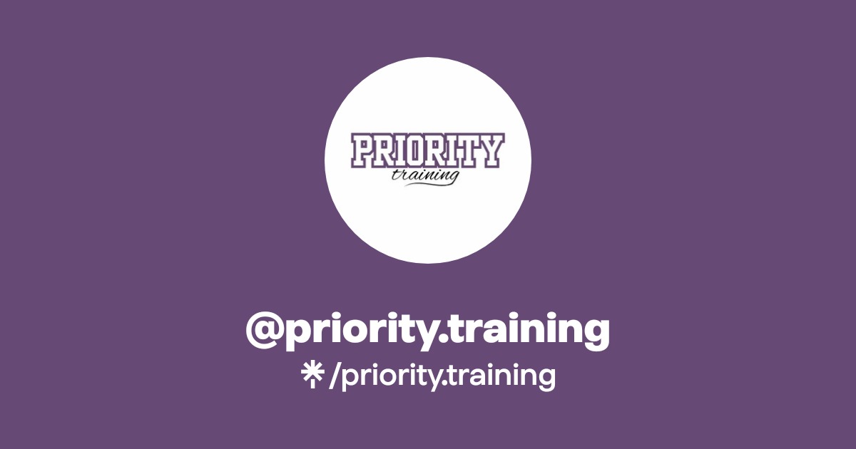 priority.training | Linktree