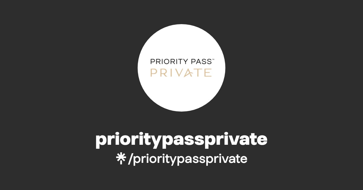 prioritypassprivate | Instagram | Linktree