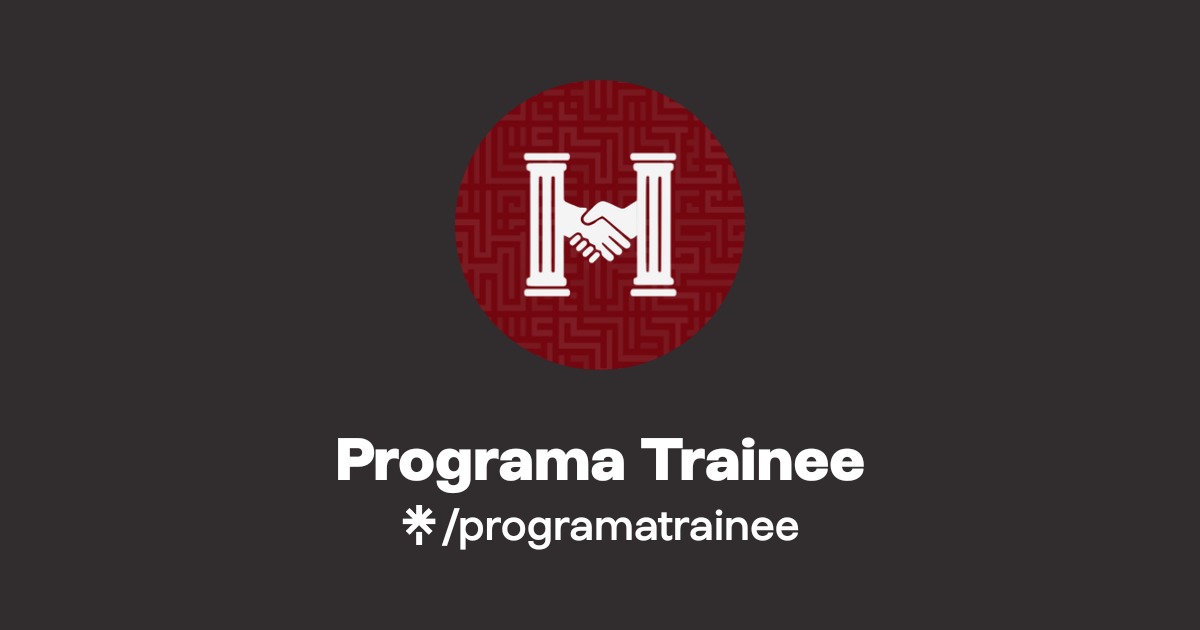 Programa Trainee | Instagram | Linktree