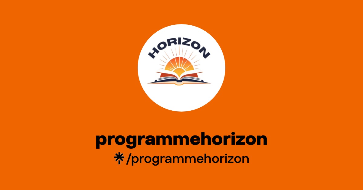 Horizon Programa programmehorizon | Instagram | Linktree