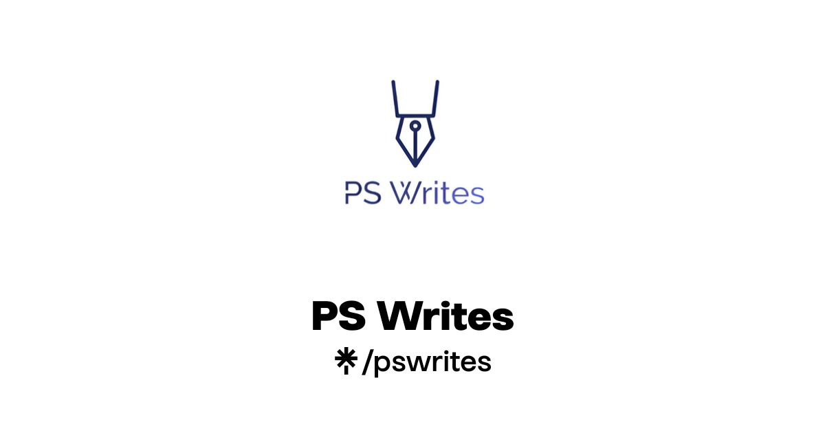 Write Ps PS Writes | TikTok, Instagram | Linktree