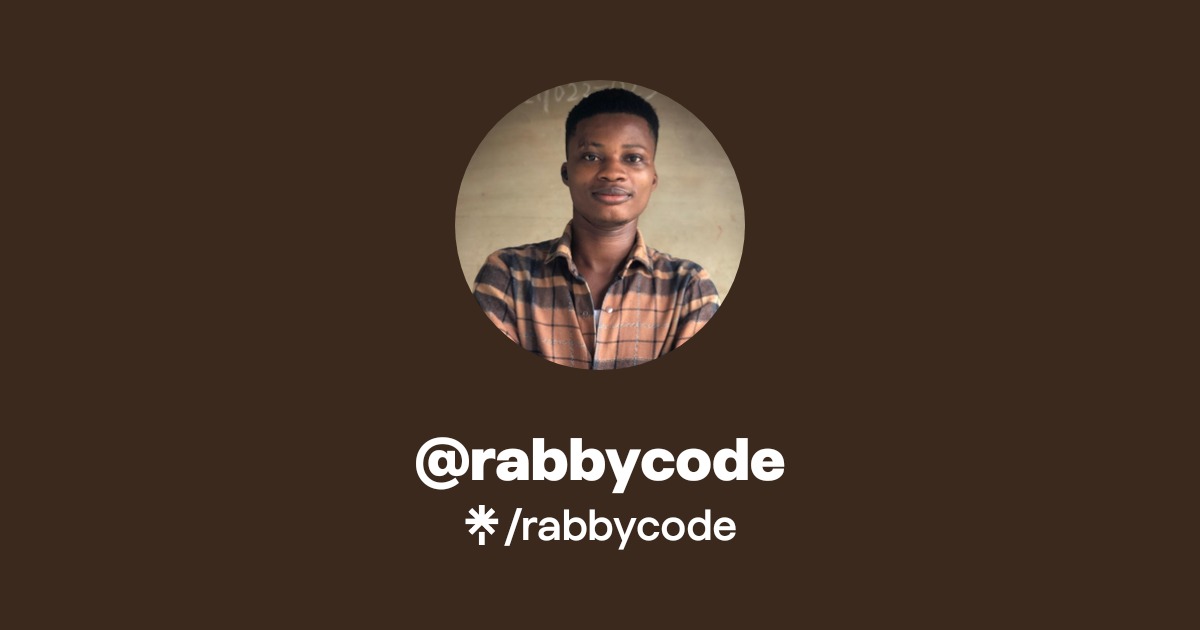 rabbycode | Instagram, TikTok | Linktree