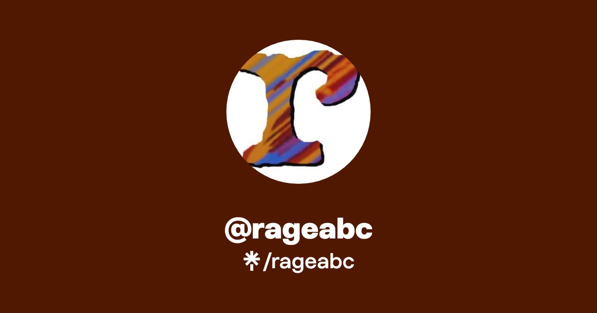 rageabc Official: Instagram, X, Facebook | Linktree