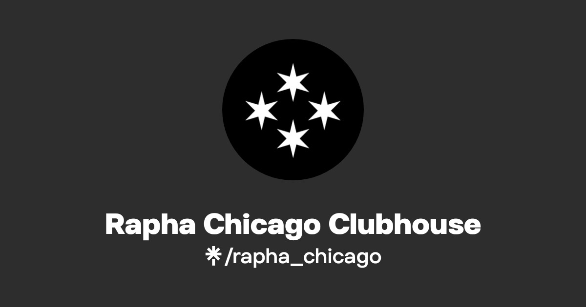 Rapha Chicago Clubhouse Official: Instagram | Linktree