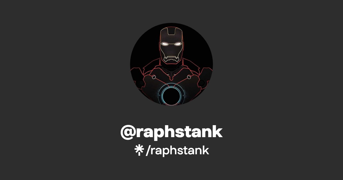 @raphstank | Linktree